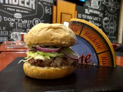 Raclette Burger du Huggy's bar