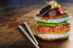 image sushi burger